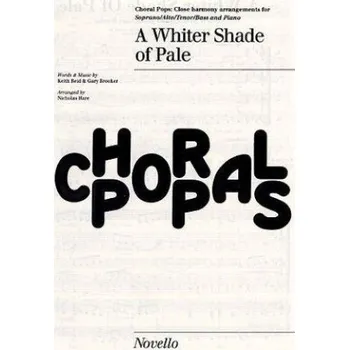 Procol Harum: A Whiter Shade Of Pale (SATB/Piano) (noty pro sborový zpěv, klavír) - SADA 5 ks