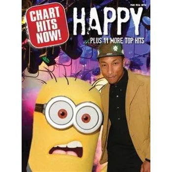 Chart Hits Now! 'Happy' Plus 11 More Top Hits (noty na klavír, zpěv, akordy na kytaru)