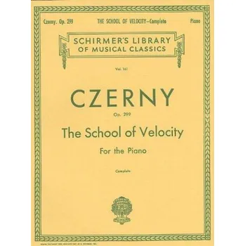 Carl Czerny: Škola zběhlosti - The School Of Velocity Op.299 (Complete) (noty na klavír)