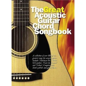 The Great Acoustic Guitar Chord Songbook (akordy, texty, kytara)
