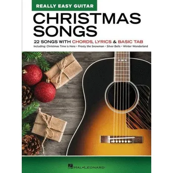 Really Easy Guitar: Christmas Songs (akordy na kytaru, texty)