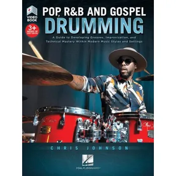 Pop, R&B & Gospel Drumming (noty na bicí) (+video)