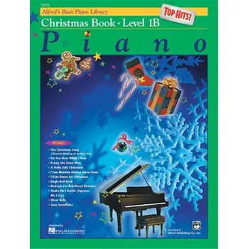 Alfred's Basic Piano Library Top Hits Christmas 1B (noty na klavír)