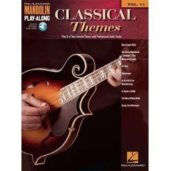 Mandolin Play-Along 11: Classical Themes (noty, tabulatury na mandolínu) (+audio)