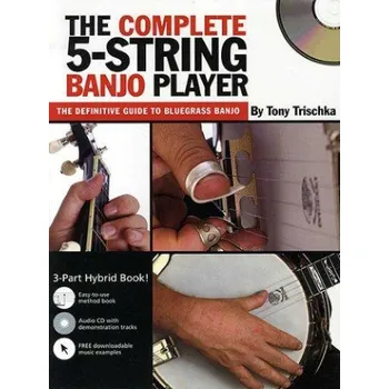 Tony Trischka: The Complete 5-String Banjo Player (tabulatury, noty, akordy, banjo) (+audio)