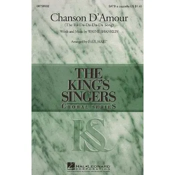 Wayne Shanklin: Chanson D'Amour (SATB) (noty na sborový zpěv, klavír) - SADA 5 ks