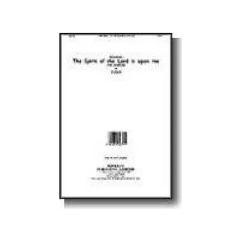 Edward Elgar: The Spirit Of The Lord Is Upon Me (noty na sborový zpěv SATB, klavír) - SADA 5 ks