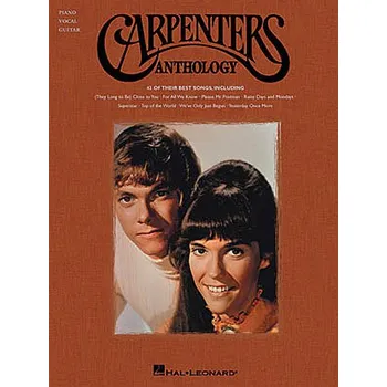 Carpenters Anthology (noty, akordy, texty, klavír, kytara, zpěv)
