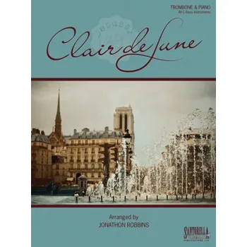 Claude Debussy: Clair De Lune (noty na pozoun, klavír)