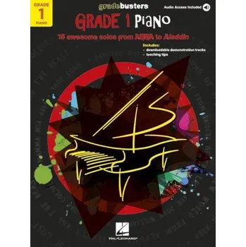 Gradebusters Grade 1 Piano (noty na snadný klavír) (+audio)