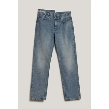 Pánské džíny DŽÍNY KARL LAGERFELD JEANS KLJ STRAIGHT RECYCLE WB DENIM BLUE MARBLE