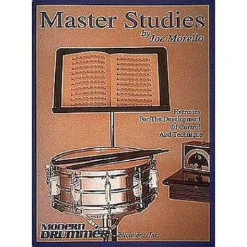 Master Studies: Exercises For Development Of Control And Technique (noty na bicí)