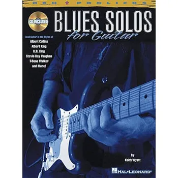Blues Solos For Guitar (noty, tabulatury na kytaru) (+audio)