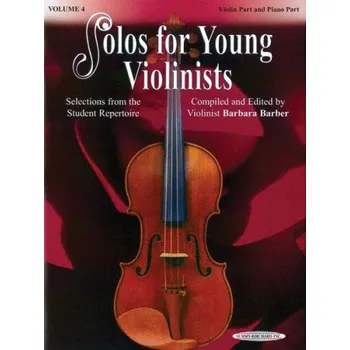 Solos for Young Violinists 4 (noty na housle, klavír)
