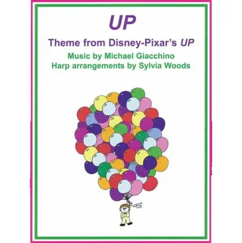 Up / Vzhůru - Theme from Disney-Pixar Motion Picture (noty na harfu)