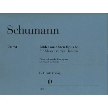 Robert Schumann: Pictures From The East op. 66 (noty na čtyřruční klavír)