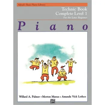 Alfred's Basic Piano Library Technic Book 1 Complete (noty na klavír)
