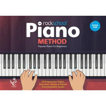 Rockschool Piano Method Book 1 (noty na snadný klavír) (+audio)