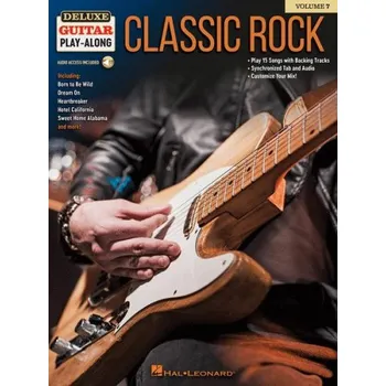 Deluxe Guitar Play-Along 7: Classic Rock (noty, tabulatury na kytaru) (+audio)