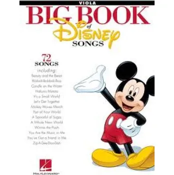 The Big Book Of Disney Songs - Viola (noty na violu)