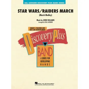 Star Wars / Raiders March - March Medley (snadné noty pro koncertní orchestr, party, partitura)