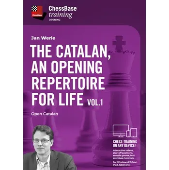 Šachy ChessBase The Catalan, an opening repertoire for life Vol.1 - Open Catalan, Jan Werle - verze ke stažení (anglicky)