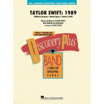 Taylor Swift: 1989 (noty pro koncertní orchestr, party, partitura)