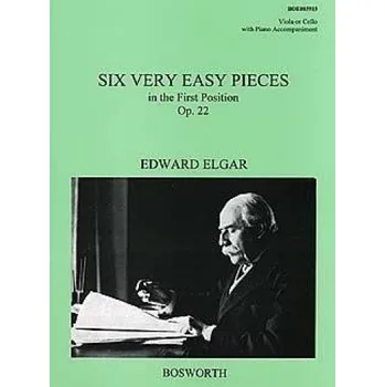 Edward Elgar: Six Very Easy Pieces Op.22 (noty na violu, klavír)