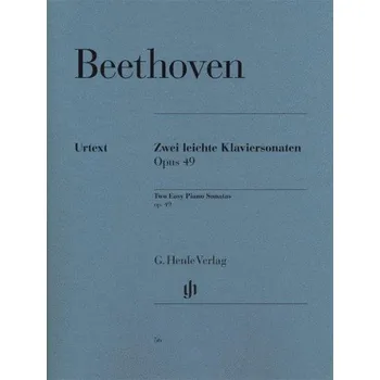 Beethoven: Two Easy Piano Sonatas Op.49 (noty na klavír)