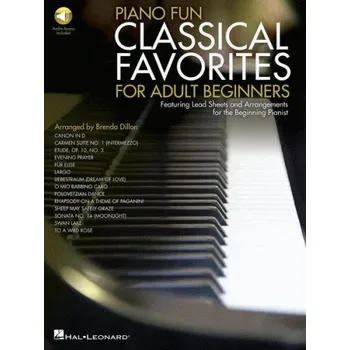 Piano Fun - Classical Favorites For Adult Beginners (noty na sólo klavír) (+audio)