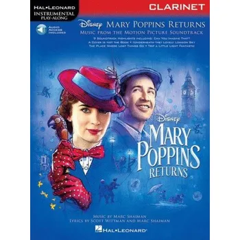 Mary Poppins Returns (noty na klarinet) (+audio)