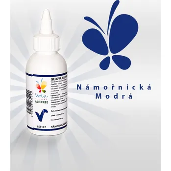 Potravinářské barvivo Gelová barva AF, námořnická modrá 100 g/lahvička