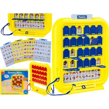 Desková hra Společenská hra GRA PAMIĘCIOWA ZGADNIJ KTO TO GUESS WHO 4 PL. DK