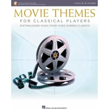 Movie Themes for Classical Players (noty na housle, klavír) (+audio)