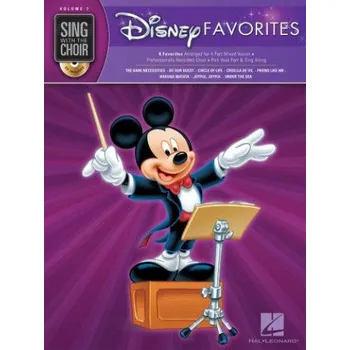 Sing With The Choir 7: Disney Favorites (noty, sborový zpěv SATB) (+audio)