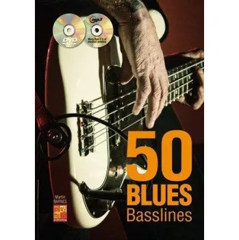 50 Blues Basslines (noty na baskytaru) (+CD & DVD)