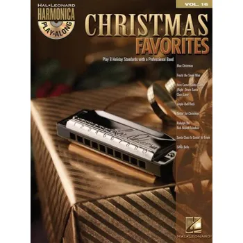 Harmonica Play-Along 16: Christmas Favorites (noty na harmoniku) (+audio)