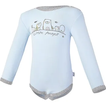 Kojenecký body Little Angel Body smyk zvířátka DR Outlast® - sv.modrá Velikost: 68