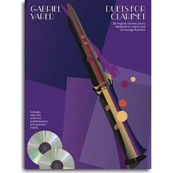 Gabriel Yared: Duets for Clarinet (noty, klarinetový duet) (+audio)