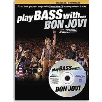 Play Bass With... Bon Jovi (noty, tabulatury, baskytara) (+audio)