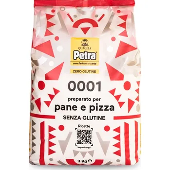 Chlebová směs Směs bezlepková Zero Glutine, chléb, pizza, Petra 3 kg/PET sáček