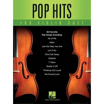 Pop Hits For Violin Duet (noty na housle)