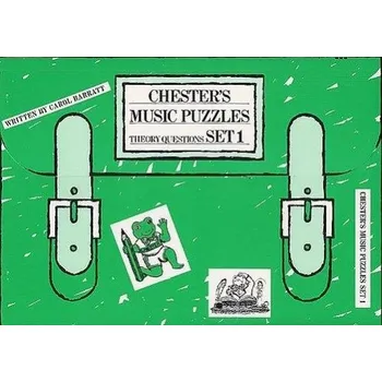 Chester’s Music Puzzles - Set 1 (noty na sólo klavír)