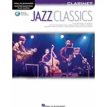 Instrumental Play-Along: Jazz Classics (noty na klarinet) (+audio)