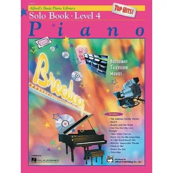 Alfred's Basic Piano Library Top Hits Solo Book 4 (noty na klavír)