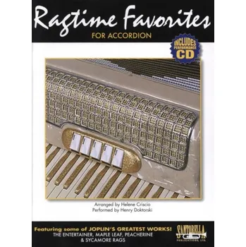 Ragtime Favorites (noty na akordeon)(+audio)
