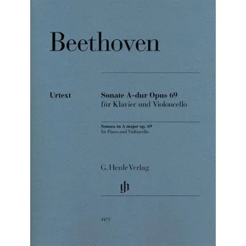 Beethoven: Violoncello Sonata A Major Op. 69 (noty na violoncello, klavír)