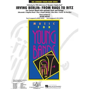 Irving Berlin: From Rags to Ritz (noty pro školní orchestr, party, partitura)