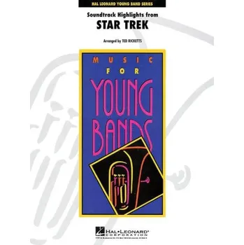 Soundtrack Highlights from Star Trek (noty pro školní orchestr, party, partitura)