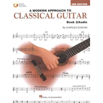 A Modern Approach To Classical Guitar: Book 2 (noty, kytara, klasická kytara) (+audio)
